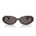 Ray Ban Sunglasses Rb2223 902/B1 Brown/Dark Gray Women