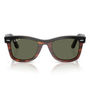 Ray Ban Sunglasses Rb2240 144058 Wayfarer Black On Brown/Green Unisex Polarized