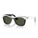 Ray Ban Sunglasses Rb2240 144431 Wayfarer White On Black/Green Unisex