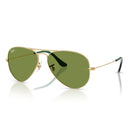 Ray Ban Sunglasses Rb3025 001/4 E Aviator Gold Arista/Green Unisex