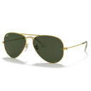 Ray Ban Sunglasses Rb3025 001 Aviator Gold/Green G 15 Unisex