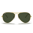 Ray Ban Sunglasses Rb3025 001 Aviator Gold/Green G 15 Unisex