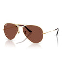 Ray Ban Sunglasses Rb3025 001/C5 Aviator Gold Arista/Red Unisex