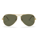 Ray Ban Sunglasses Rb3025 001/58 Aviator Gradient Gold/Green G 15 Unisex Polarized