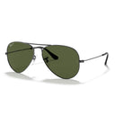 Ray Ban Sunglasses Rb3025 004/58 Aviator Gradient Gunmetal/Green G 15 Unisex Polarized