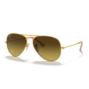 Ray Ban Sunglasses Rb3025 112/85 Aviator Gold/Brown Gradient Unisex