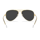 Ray Ban Lunettes de soleil Rb3025 919648 Aviator Dégradé Or/Noir Unisexe Polarisées