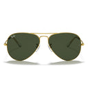 Ray Ban Sunglasses Rb3025 W3234 Aviator Gold/Green G 15 Unisex