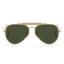 Ray Ban Sunglasses Rb3030 W3402 Outdoorsman I Gold/Green G 15 Unisex