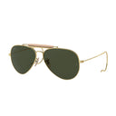Ray Ban Sunglasses Rb3030 W3402 Outdoorsman I Gold/Green G 15 Unisex
