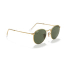 Ray Ban Sunglasses Rb3447 N 001 Round Metal Gold/Green G 15 Unisex