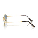 Lunettes de soleil Ray Ban Rb3547 001/56 Ovale Or/Bleu Unisexe