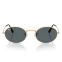 Ray Ban Sunglasses Rb3547 N 001/R5 Oval Gold/Blue Unisex