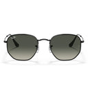 Ray Ban Sunglasses Rb3548 002/71 Hexagonal Black/Gray Gradient Unisex