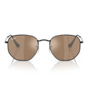 Ray Ban Sunglasses Rb3548 N 002/93 Hexagonal Black/Brown Mirrored Unisex