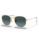Ray Ban Sunglasses Rb3548 N 91233 M Hexagonal Gold/Blue Gradient Unisex