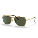 Ray Ban Sunglasses Rb3636 919631 New Caravan Gold/Green Unisex