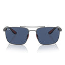 Ray Ban Sunglasses Rb3715 M F08580 Scuderia Ferrari Silver/Dark Blue Unisex