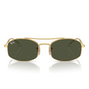 Ray Ban Sunglasses Rb3719 001/31 Gold/Green G 15 Unisex