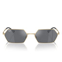 Ray Ban Sunglasses Rb3728 92136 V Yevi Gold/Dark Gray Unisex