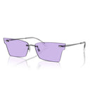 Ray Ban Sunglasses Rb3730 004/1 A Xime Silver/Purple Unisex