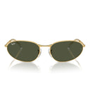 Ray Ban Sunglasses Rb3734 001/31 Gold/Green Unisex