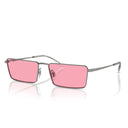 Ray Ban Sunglasses Rb3741 004/84 Emy Silver/Pink Unisex