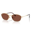 Ray Ban Sunglasses Rb3749 001/C5 Gold Arista/Red Unisex