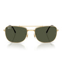 Ray Ban Sunglasses Rb3755 001/31 Gold/Green Unisex
