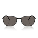 Ray Ban Sunglasses Rb3755 002/B1 Black/Dark Gray Unisex