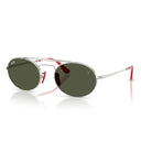 Ray Ban Sunglasses Rb3775 M F00731 Ferrari Silver/Green Unisex