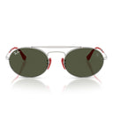 Ray Ban Sunglasses Rb3775 M F00731 Ferrari Silver/Green Unisex
