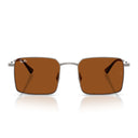Ray Ban Sunglasses Rb3782 004/73 Idan Gunmetal/Dark Brown Unisex