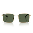 Ray Ban Sunglasses Rb3782 92139 A Idan Pale Gold/Dark Green Unisex Polarized