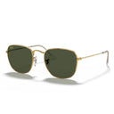 Ray Ban Sunglasses Rb3857 919631 Frank Gold/Green G 15 Unisex