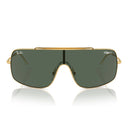 Ray Ban Sunglasses Rb3897 001/71 Wings Iii Gold/Green Unisex