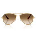 Ray Ban Sunglasses Rb3925 001/51 Aviator Max Gold Arista/Brown Gradient Transparent Unisex