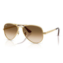 Ray Ban Sunglasses Rb3925 001/51 Aviator Max Gold Arista/Brown Gradient Transparent Unisex