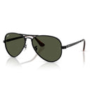 Ray Ban Sunglasses Rb3925 002/31 Aviator Max Black/Green Unisex