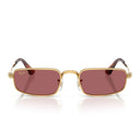 Ray Ban Sunglasses Rb3927 001/Af X Asap Rocky Gold Arista/Purple Unisex Polarized