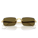 Okulary przeciwsłoneczne Ray Ban Rb3928 001/73 X Asap Rocky Gold Arista/Dark Brown unisex