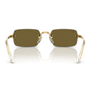 Okulary przeciwsłoneczne Ray Ban Rb3928 001/73 X Asap Rocky Gold Arista/Dark Brown unisex