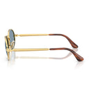 Ray Ban Sunglasses Rb3931 001/56 X Asap Rocky Gold Arista/Blue Unisex