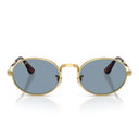 Ray Ban Sunglasses Rb3931 001/56 X Asap Rocky Gold Arista/Blue Unisex