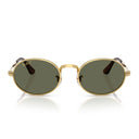 Ray Ban Sunglasses Rb3931 001/58 X Asap Rocky Gold Arista/Green Unisex Polarized