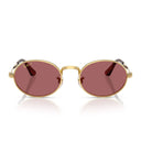 Ray Ban Sunglasses Rb3931 001/Af X Asap Rocky Gold Arista/Purple Unisex Polarized