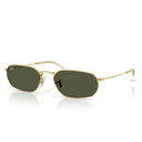 Ray Ban Sunglasses Rb3947 001/31 Gold Arista/Green Unisex