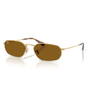 Ray Ban Sunglasses Rb3947 001/33 Gold Arista/Brown Unisex