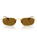 Ray Ban Sunglasses Rb3947 001/33 Gold Arista/Brown Unisex