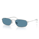 Ray Ban Sunglasses Rb3947 003/S2 Silver/Blue Unisex Polarized